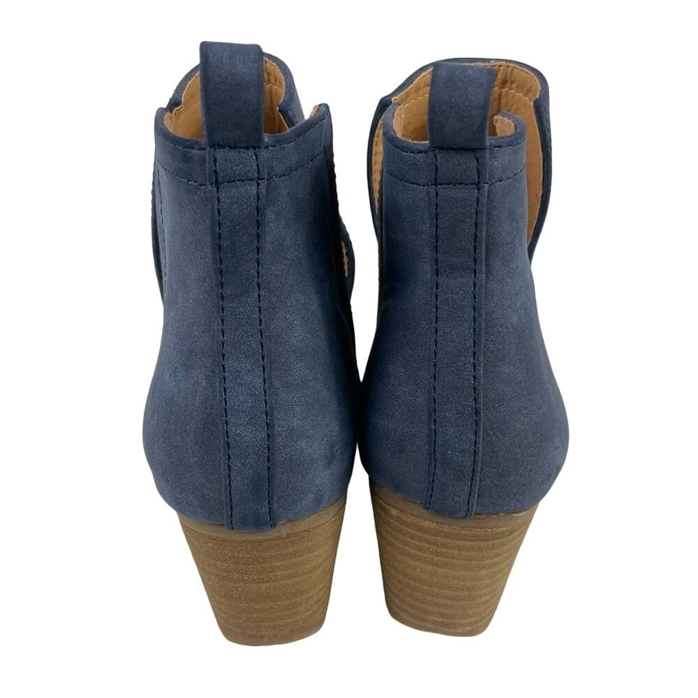 A Rider Girl Blue Ankle Boots Size 7 NWOT - Picture 3 of 7
